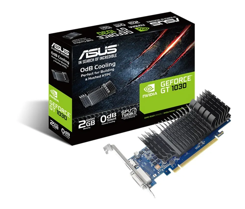 Placă Video ASUS GT1030-SL-2G-BRK,  2GB GDDR5 64bit