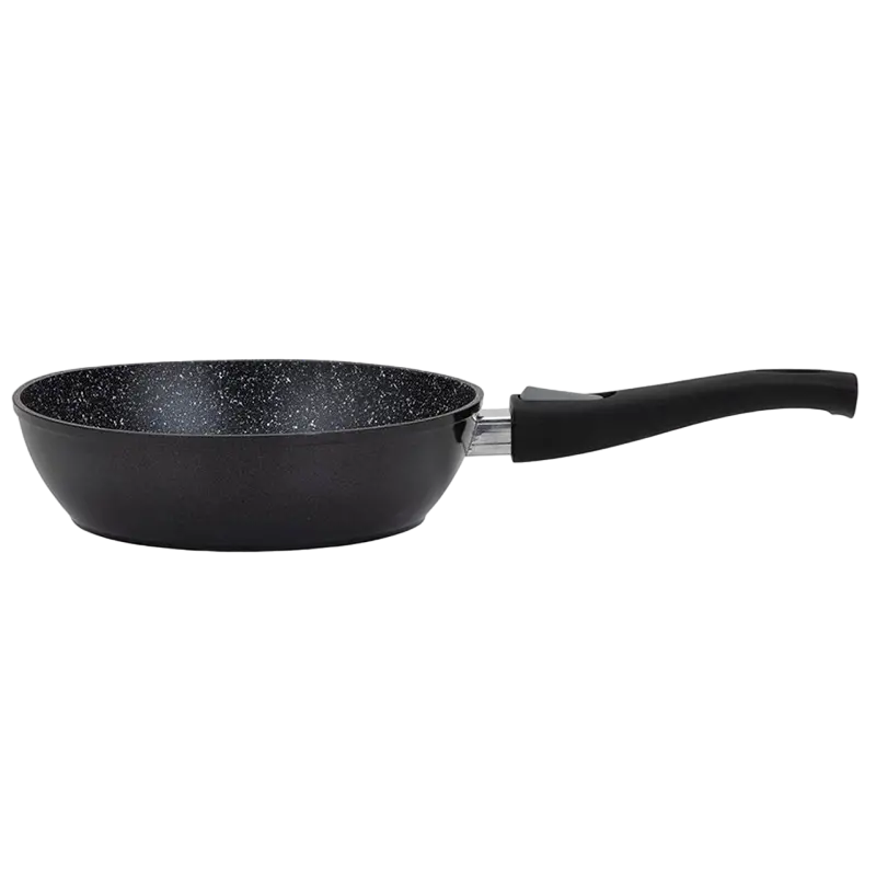 Сковорода RESTO 93012, 24cm, Чёрный