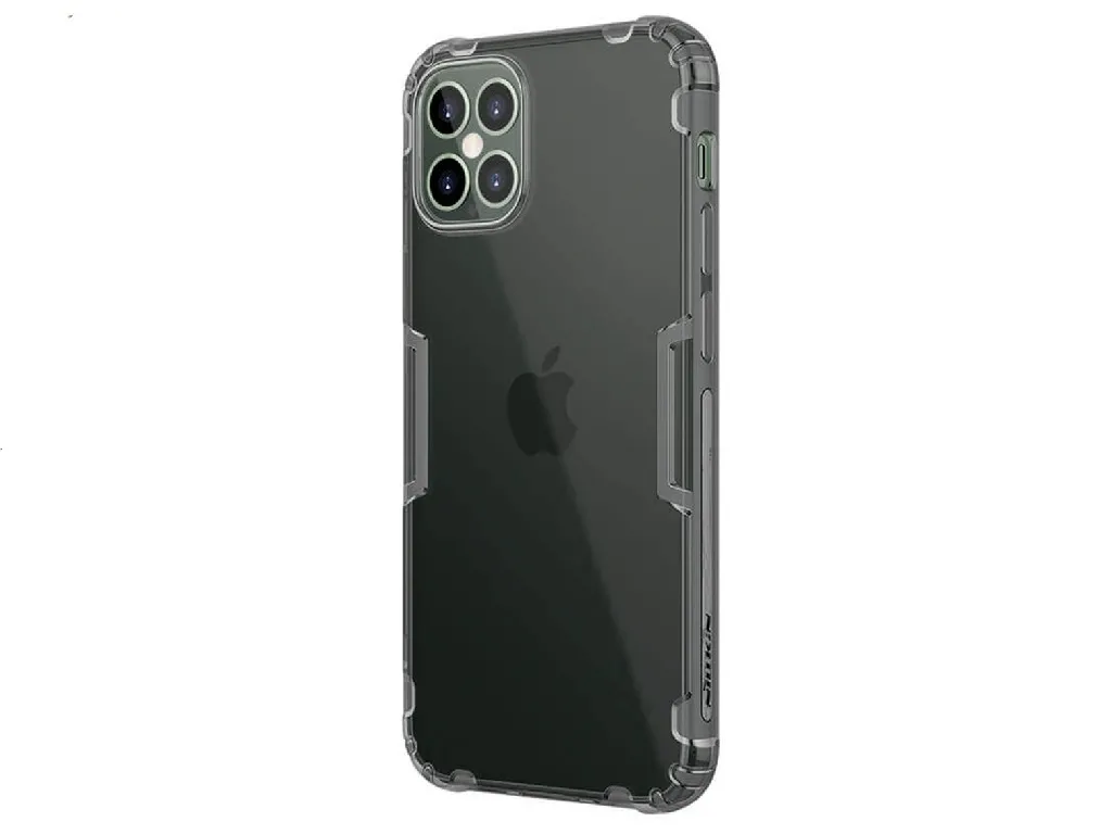 Чехол Nillkin iPhone 12 Pro Max - Ultra thin TPU - Nature, Серый