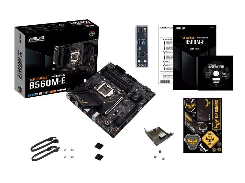 Материнская плата ASUS TUF GAMING B560M-E, LGA1200, Intel B560, Micro-ATX