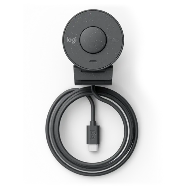 Веб-камера Logitech BRIO 300, Full-HD 1080P, Серый