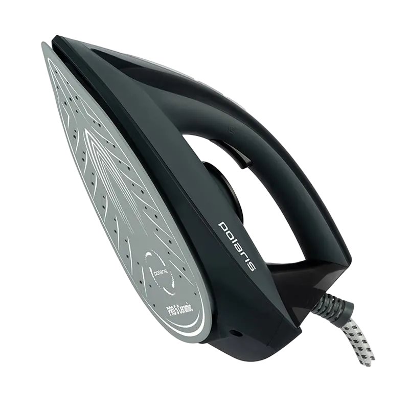 Fier de călcat cu generator de abur Polaris PSS7700K, 2800W, Turcoaz | Negru