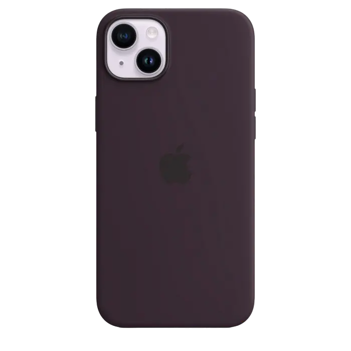 Original iPhone 14 Plus Silicone Case with MagSafe - Elderberry, Model A2911
