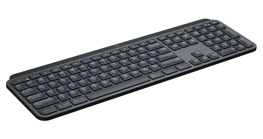 Клавиатура Logitech MX Keys, Беспроводное, Графитовый