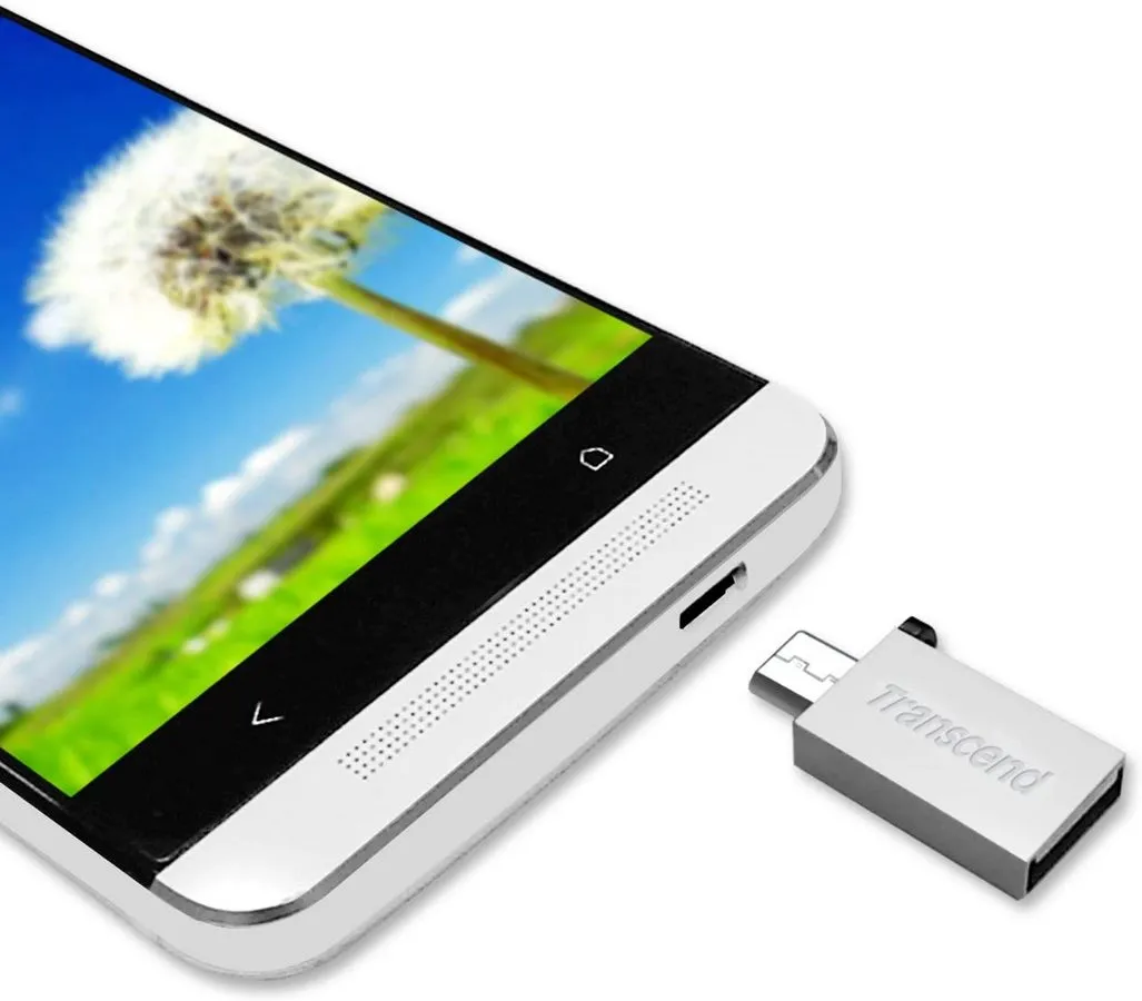 USB Flash накопитель Transcend JetFlash 380, 32Гб, Серебристый