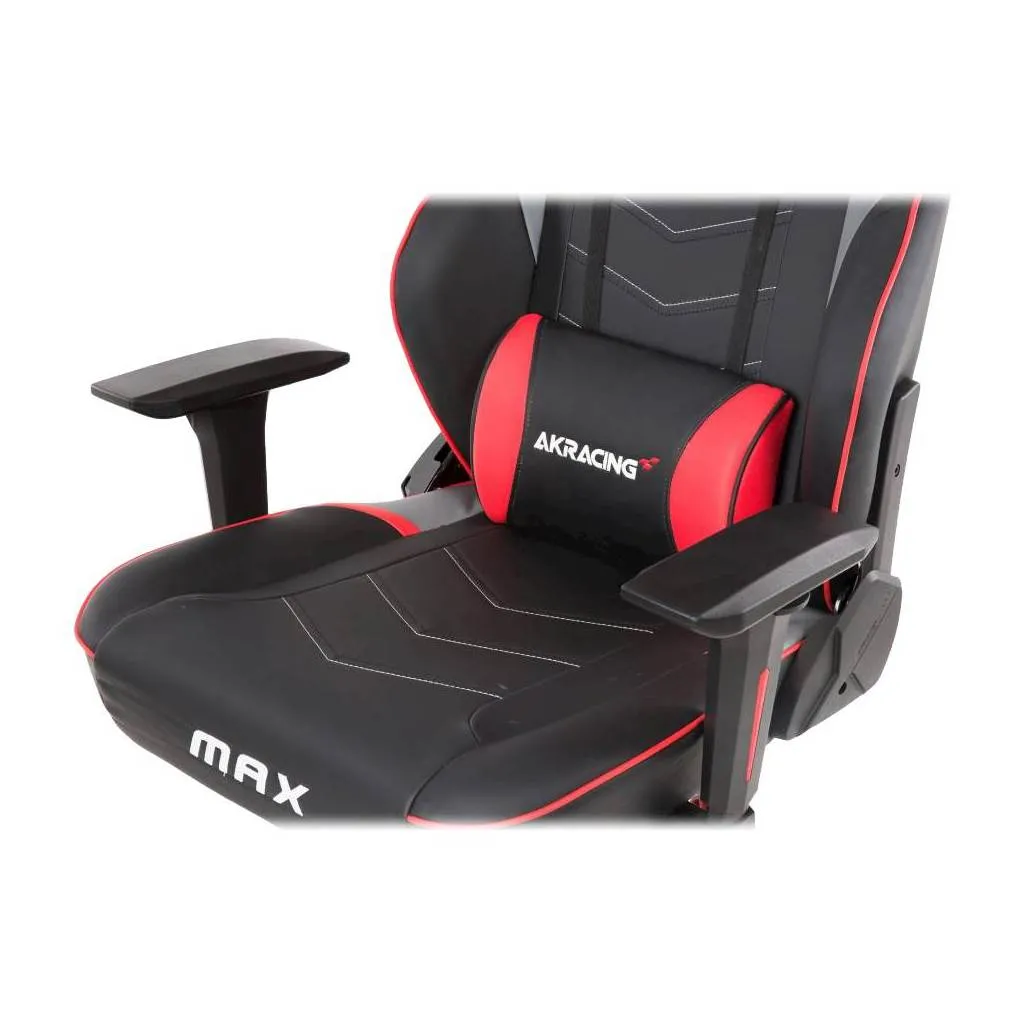 Scaun Gaming AKRacing MASTERS Max, PU piele, Roșu