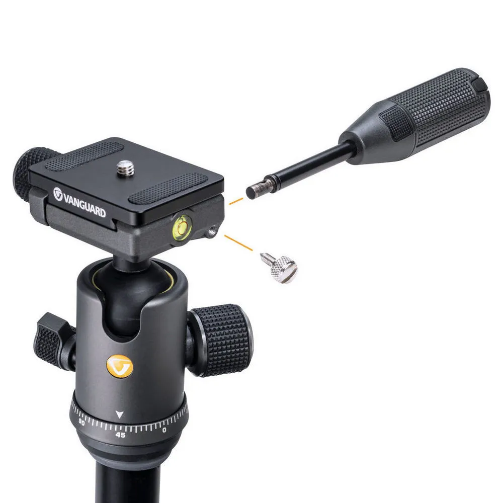 Monopod Vanguard VEO 2S CM-264TBP, Cap video/Cap trepied de minge, Negru