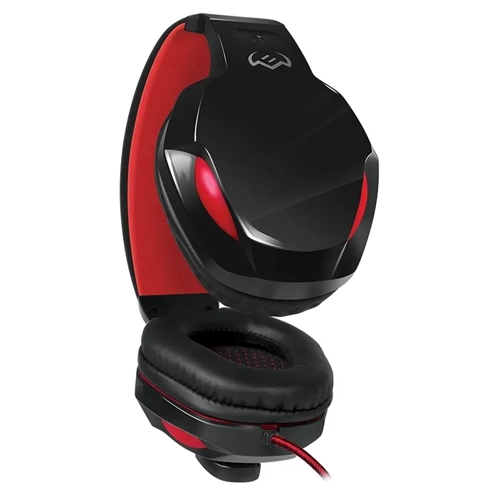 Căști gaming SVEN AP-G857MV, Cu fir, Negru/Roșu