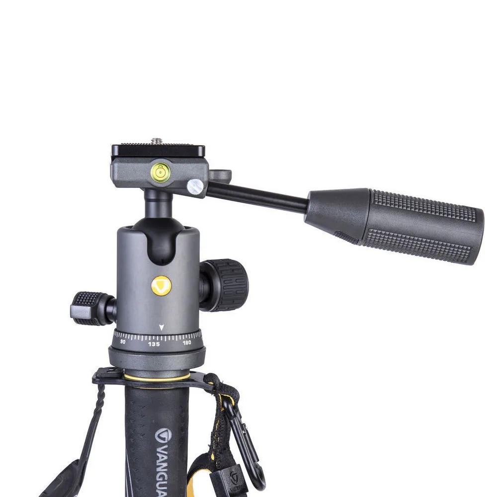 Monopod Vanguard VEO 2S CM-264TBP, Cap video/Cap trepied de minge, Negru