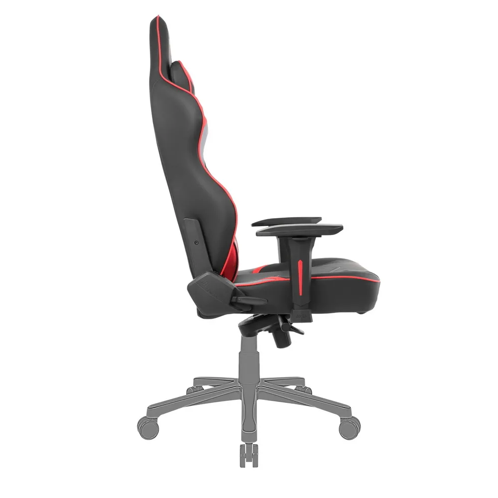 Scaun Gaming AKRacing MASTERS Max, PU piele, Roșu