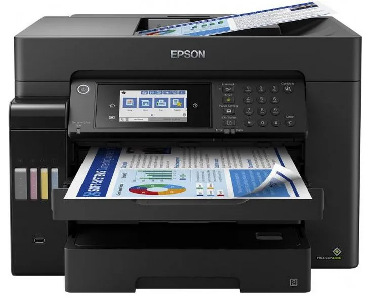 Multifunctional Inkjet Epson L15160, Negru