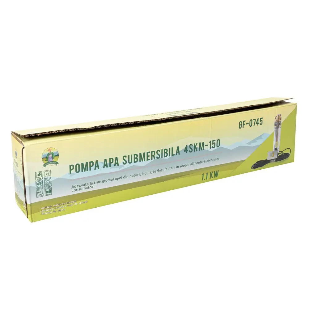Pompa submersibila Micul Fermier 1.1kW 95m PRO