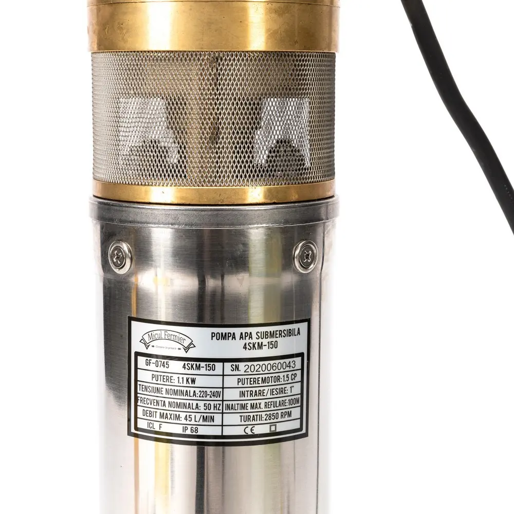 Pompa submersibila Micul Fermier 1.1kW 95m PRO