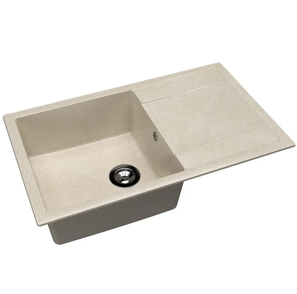 Кухонная мойка из камня Dr.Gans Tehno 860х510х217 латте