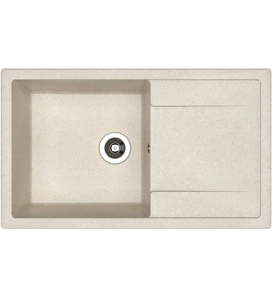 Кухонная мойка из камня Dr.Gans Tehno 860х510х217 латте