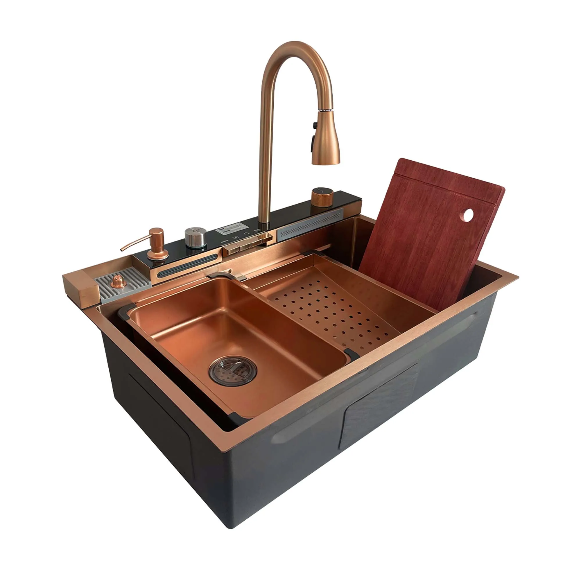 Chiuveta handmade SanDonna HD7550 (Copper)