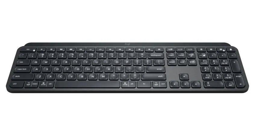 Клавиатура Logitech MX Keys, Беспроводное, Графитовый