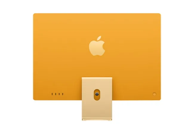 Computer All-in-One Apple iMac A2438, M1 with 8-core CPU and 8-core GPU, 16GB/512GB, macOS Big Sur, Galben