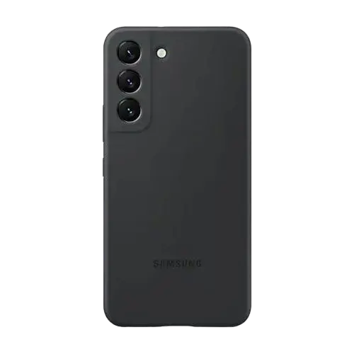 Husă Samsung Silicone Cover for Galaxy S22, Negru
