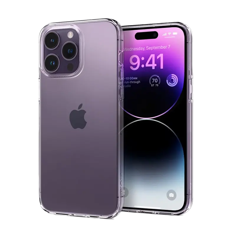 Spigen iPhone 14 Pro Max, Liquid Crystal, Crystal Clear