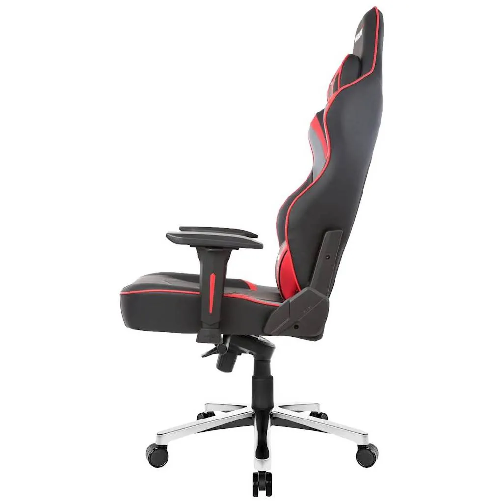 Scaun Gaming AKRacing MASTERS Max, PU piele, Roșu