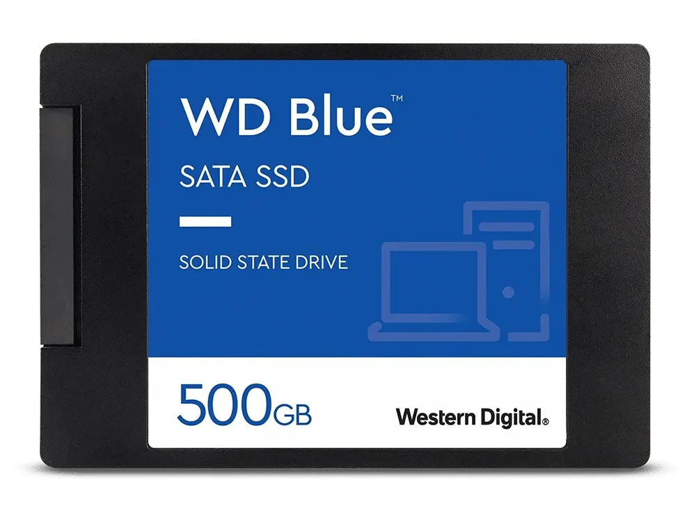 Накопитель SSD Western Digital WD Blue, 500Гб, WDS500G2B0A