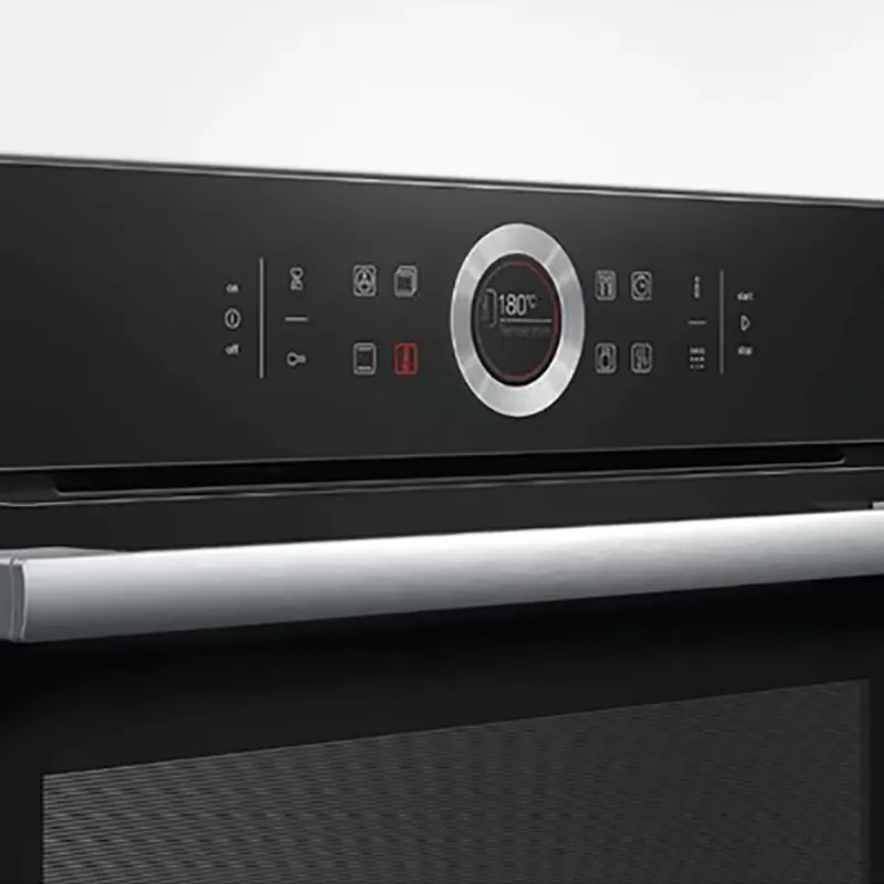 Электрический духовой шкаф Bosch HBG672BB1S, Чёрный