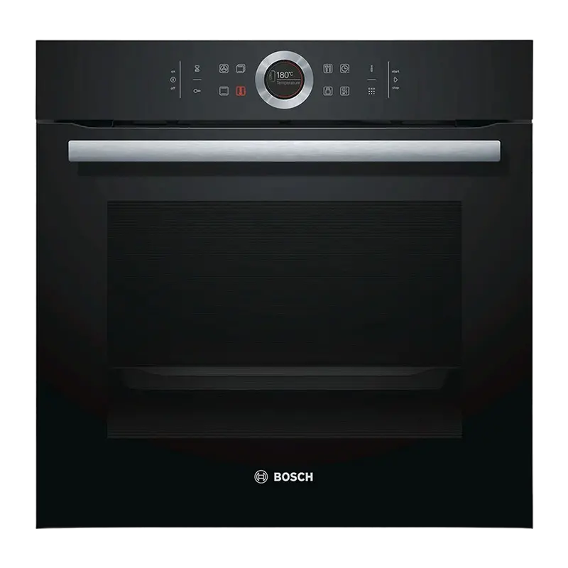 Электрический духовой шкаф Bosch HBG672BB1S, Чёрный