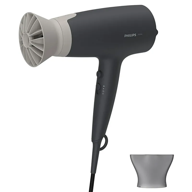 Uscător de păr Philips BHD351/10, 2100 W, Negru | Gri