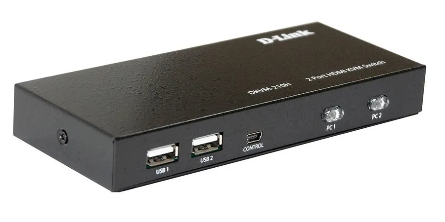 Switch KVM D-Link DKVM-210H/A1A, 1,5m