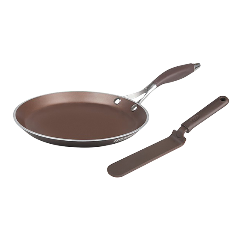 Блинная сковорода Rondell RDA-136, 22см, Коричневый