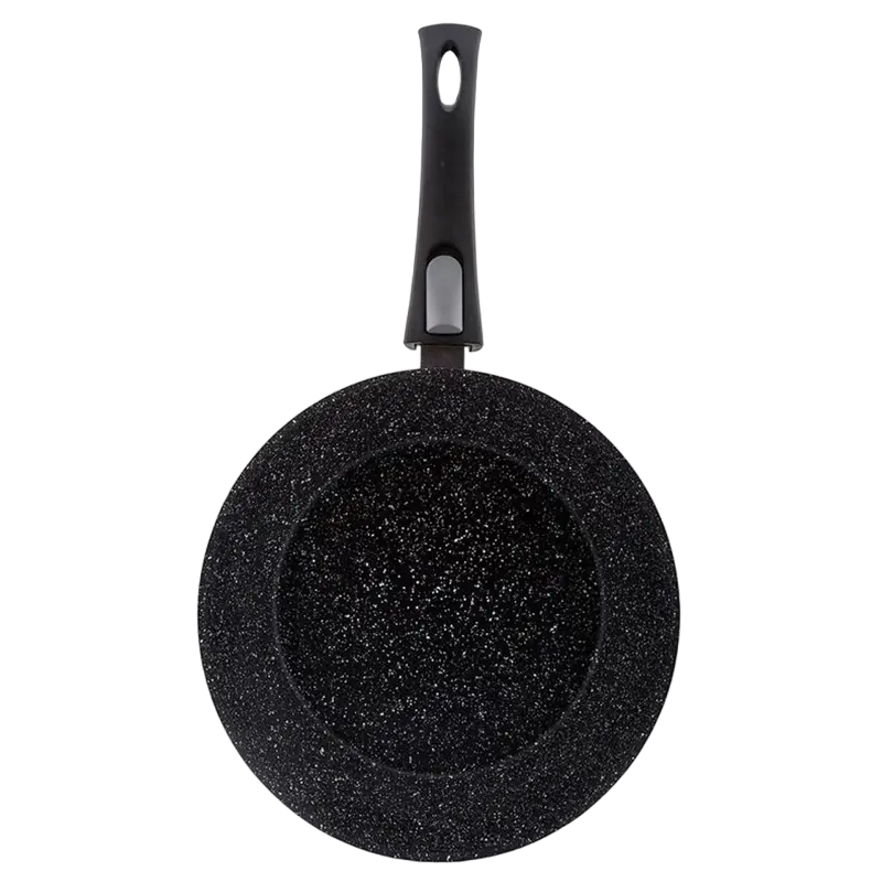 Сковорода глубокая RESTO 93041, 26см, Чёрный