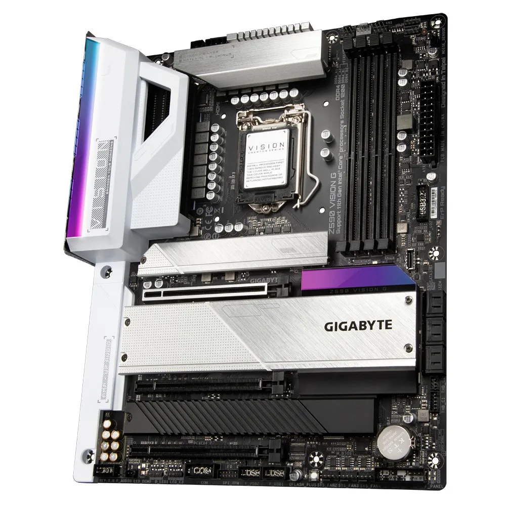 Материнская плата Gigabyte Z590 VISION G, LGA1200, Intel Z590, ATX