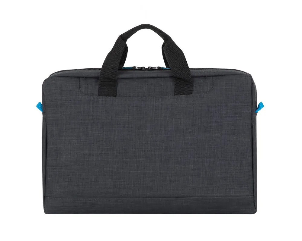 Geantă pentru Laptop RivaCase Regent, 17.3", Poliester, Negru