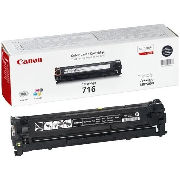 Cartuş Canon 716 BK, Negru