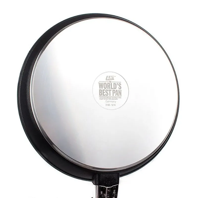 Сковорода AMT Gastroguss AMT-724-E , 2,6л, 24см, Чёрный