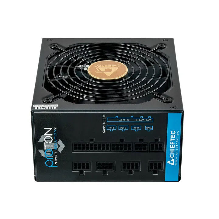 Блок питания для компьютеров Chieftec BDF-750C, 750Вт, ATX, Полностью модульный