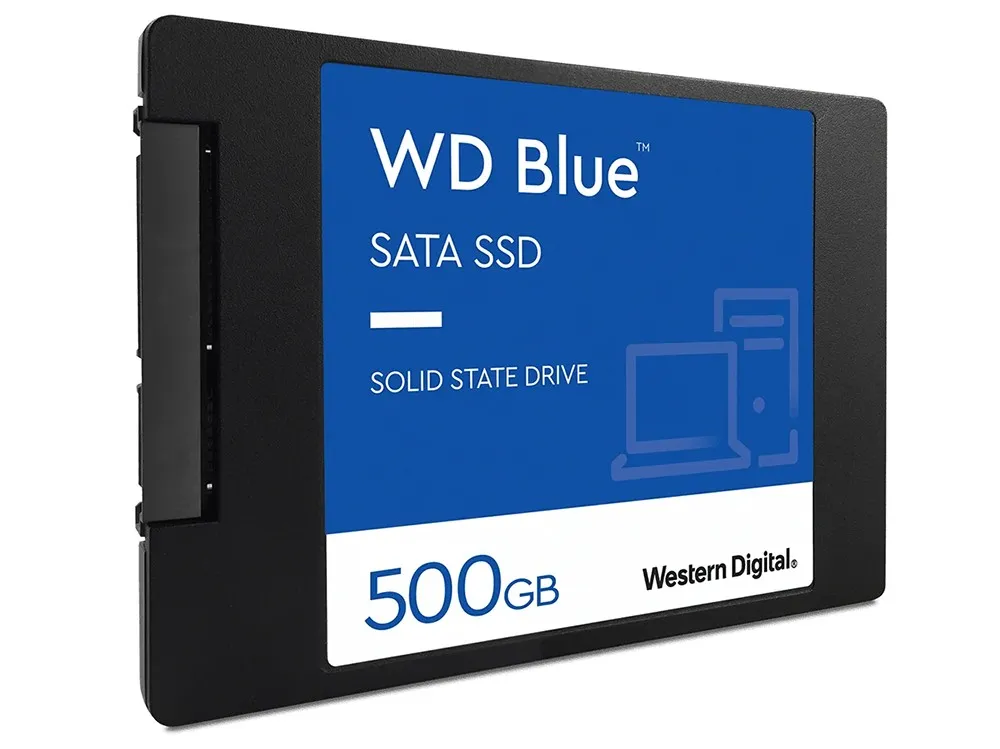 Накопитель SSD Western Digital WD Blue, 500Гб, WDS500G2B0A