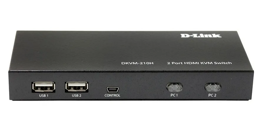 Switch KVM D-Link DKVM-210H/A1A, 1,5m