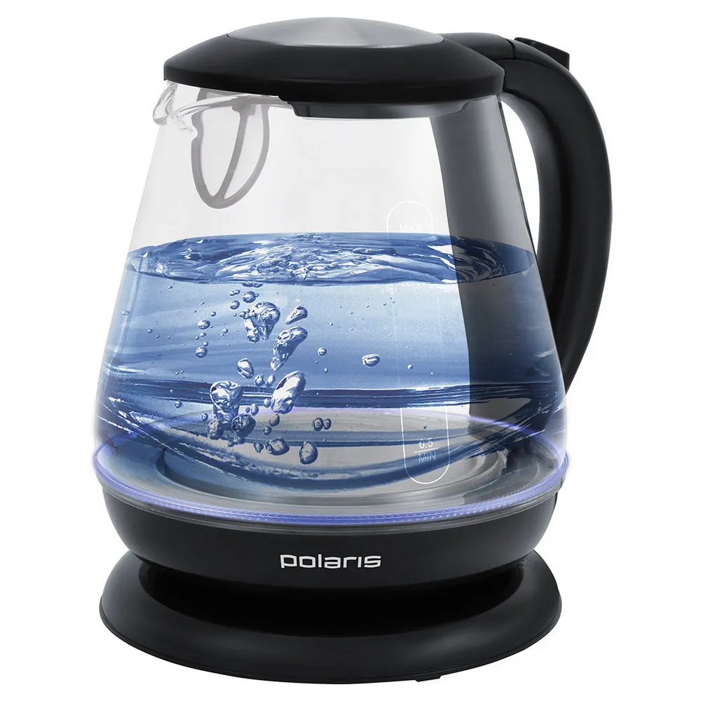 Fierbător electric Polaris PWK1859CGL, Negru
