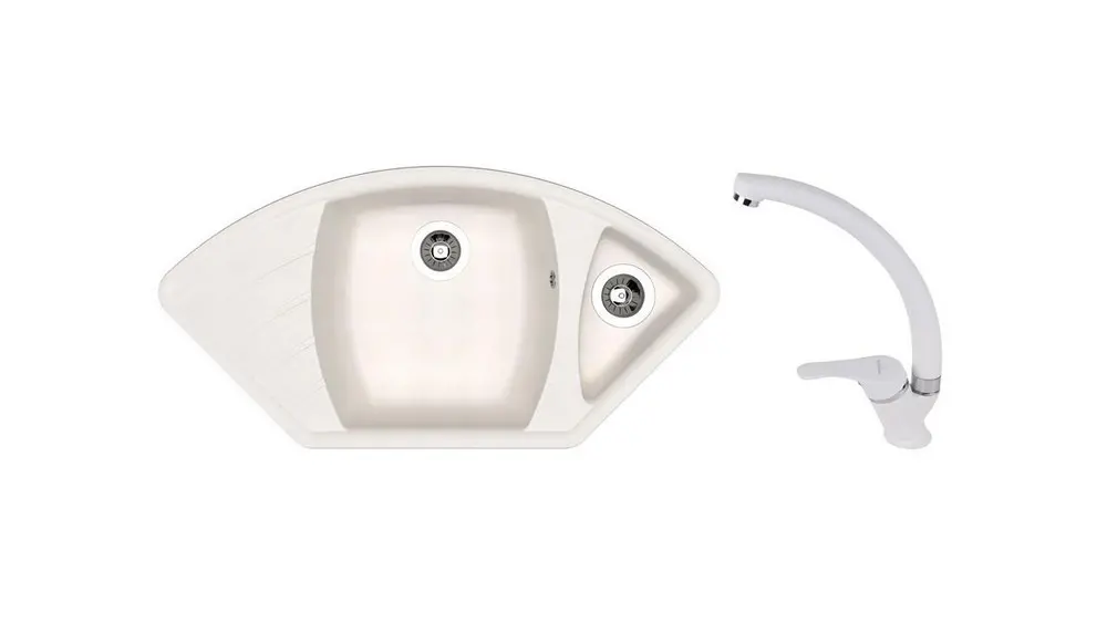 НАБОР мойка Dr Gans Gabi + SanDonna F 1069 белый