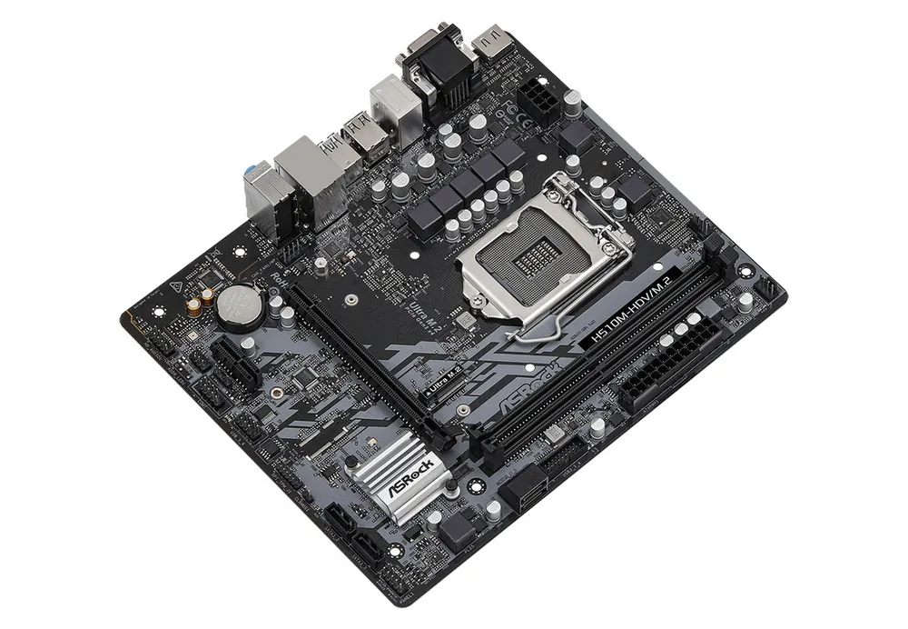Материнская плата ASRock H510M-HDV/M.2, LGA1200, Intel H510, Micro-ATX
