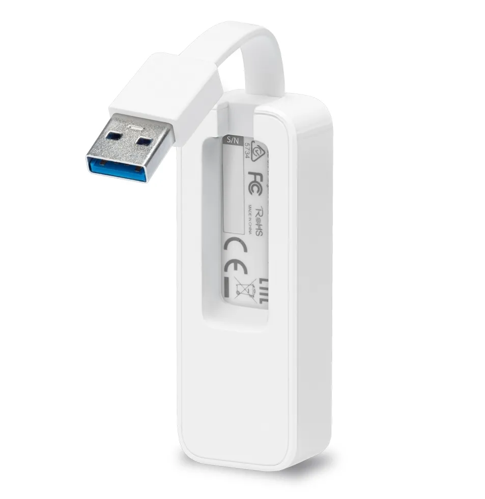 Сетевой адаптер TP-LINK UE300, Белый