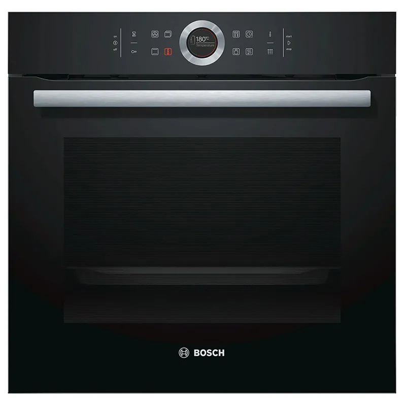 Электрический духовой шкаф Bosch HBG672BB1S, Чёрный