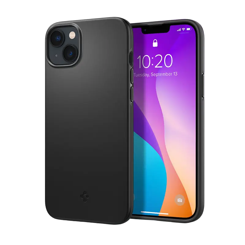 Spigen iPhone 14, Thin Fit, Black