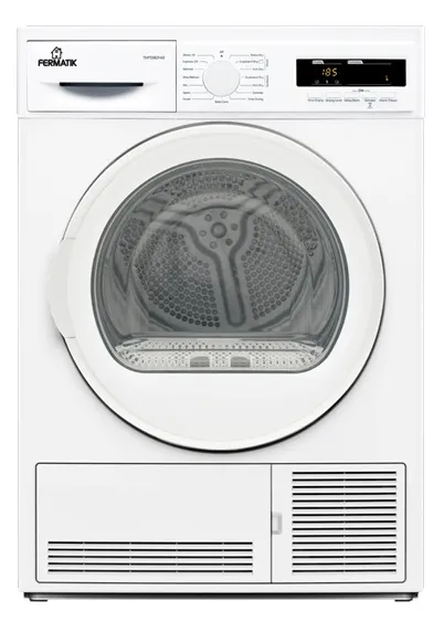 Uscător de rufe Fermatik TMTD8CF4G, 8, Alb