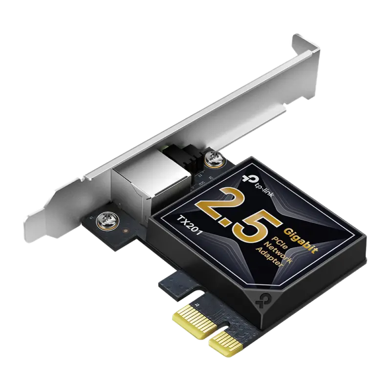 Сетевой адаптер TP-LINK TX201, Серебристый