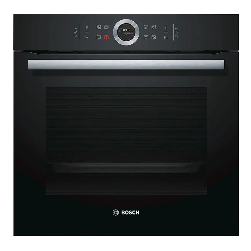 Электрический духовой шкаф Bosch HBG672BB1S, Чёрный
