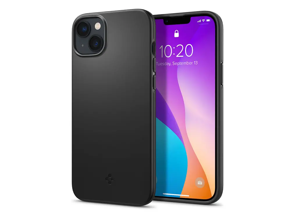 Spigen iPhone 14, Thin Fit, Black