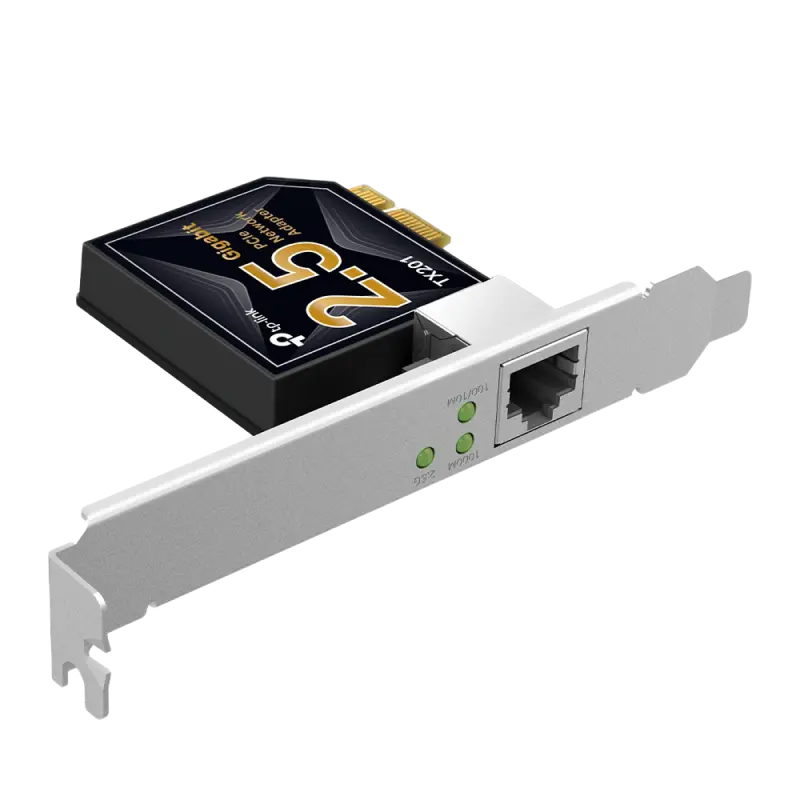 Сетевой адаптер TP-LINK TX201, Серебристый